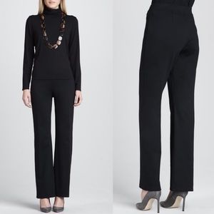 Eileen Fisher Slim Heavyweight Rayon Knit Pant